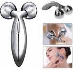 Silver Steel & Plastic 3D Roller Body Massager